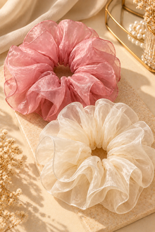 Organza Scrunchies